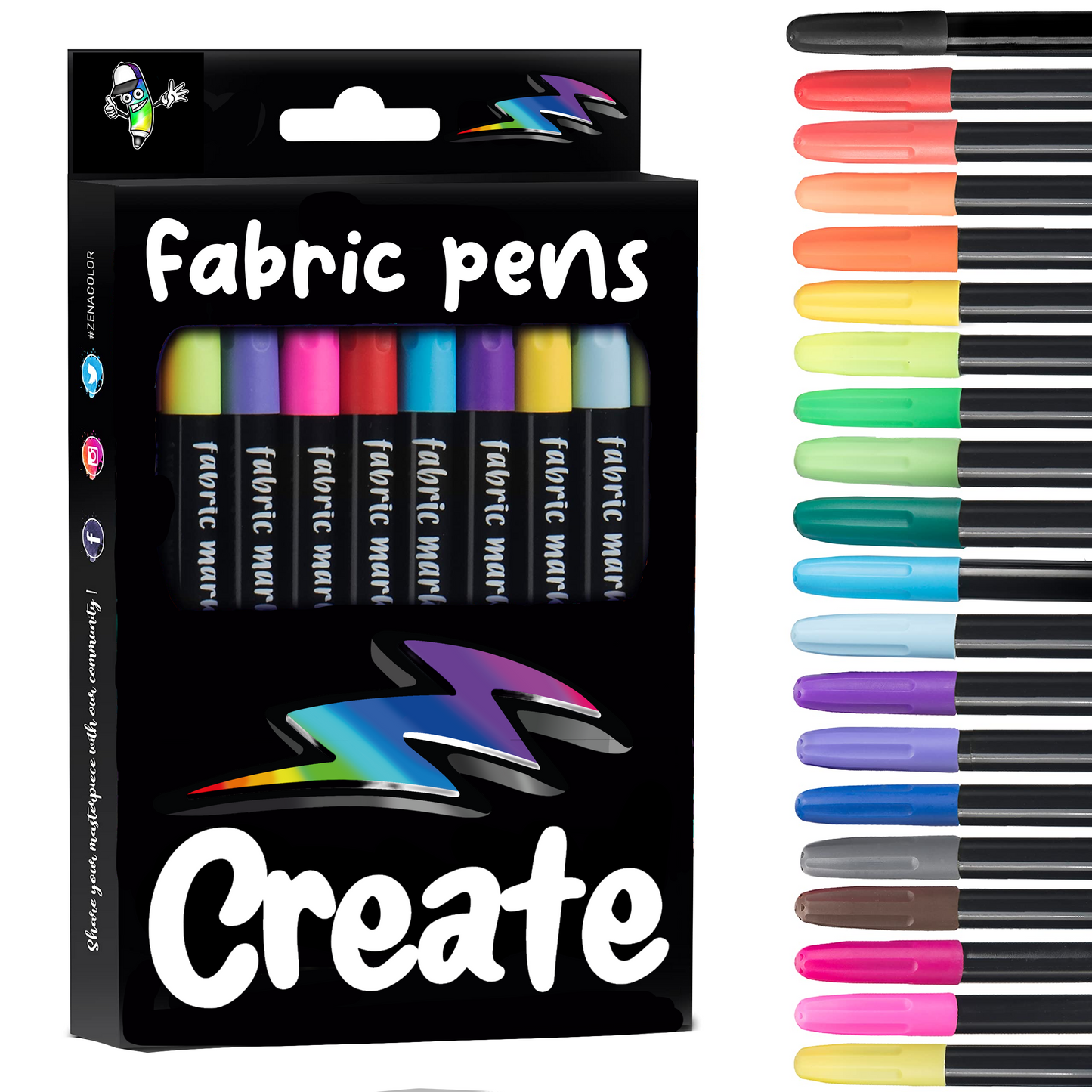Create Fabric Pens